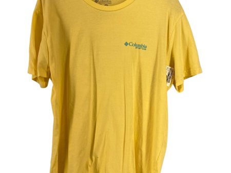 Top Short Sleeve Basic By Clothes Mentor In Yellow, Size: M Online