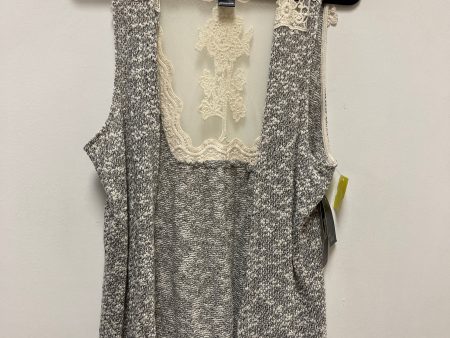 Vest Other By Ali Miles In Blue & Cream, Size: L Hot on Sale