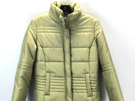 Coat Puffer & Quilted By New York And Co In Yellow, Size: S Discount