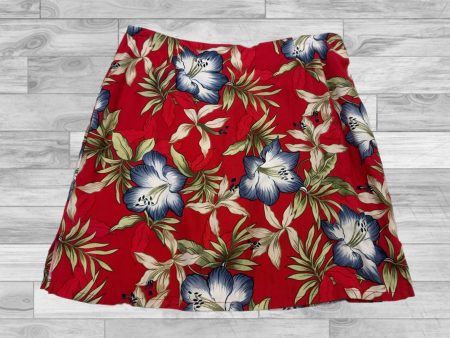 Skort By Clothes Mentor In Red, Size: 10 For Cheap