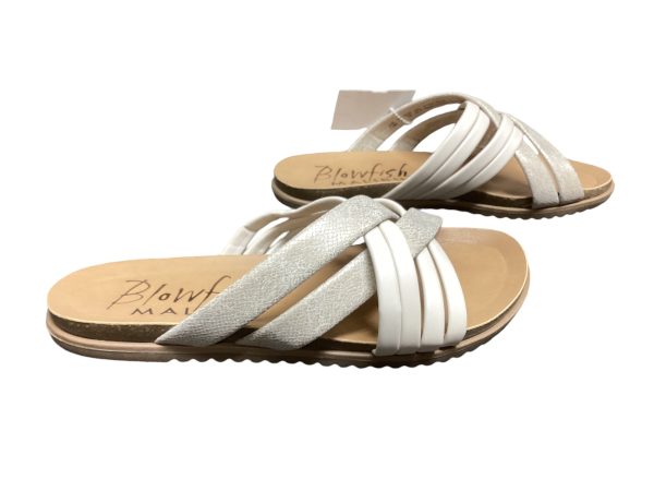 Sandals Flats By Blowfish In Cream, Size: 7.5 Sale