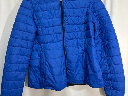 Coat Puffer & Quilted By Nautica In Blue, Size: L Online Sale