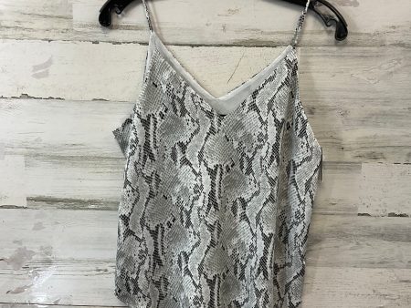 Tank Top By Express In Snakeskin Print, Size: Xs Supply