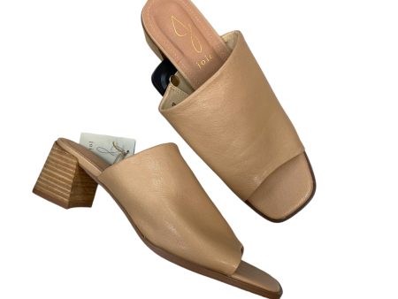 Shoes Heels Block By Joie In Tan, Size: 9 For Sale