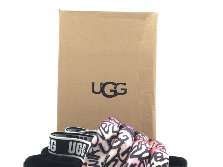 Shoes Designer By Ugg In Black & Pink, Size: 9 Cheap