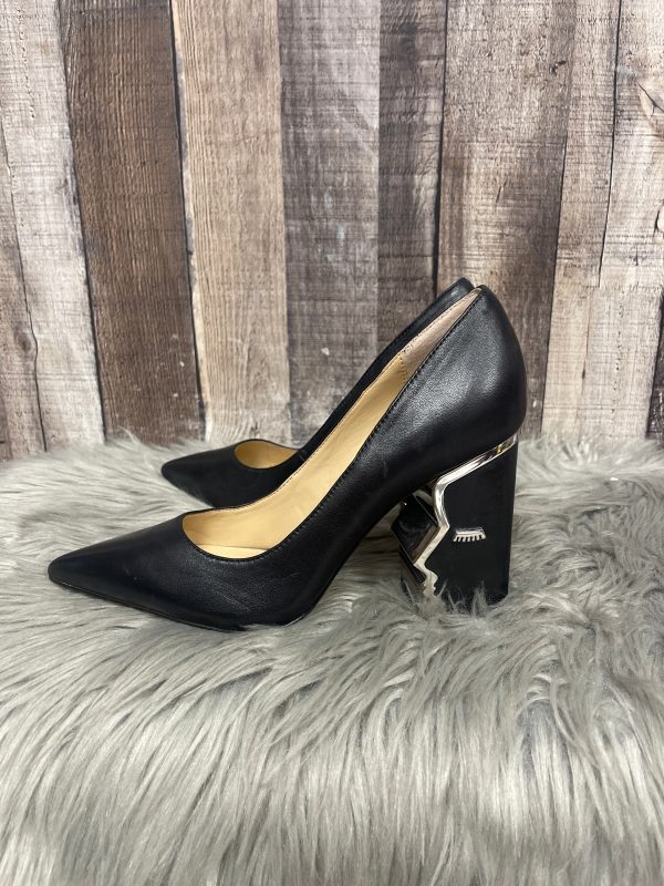 Shoes Heels Block By Cmc In Black & Silver, Size: 8 Online now