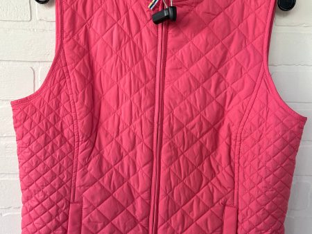 Vest Puffer & Quilted By Talbots In Pink, Size: Mp For Sale