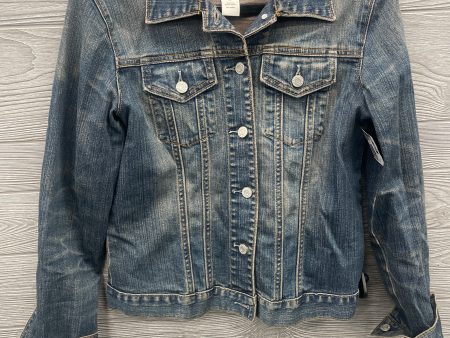 Jacket Denim By Gap In Blue Denim, Size: M Online now