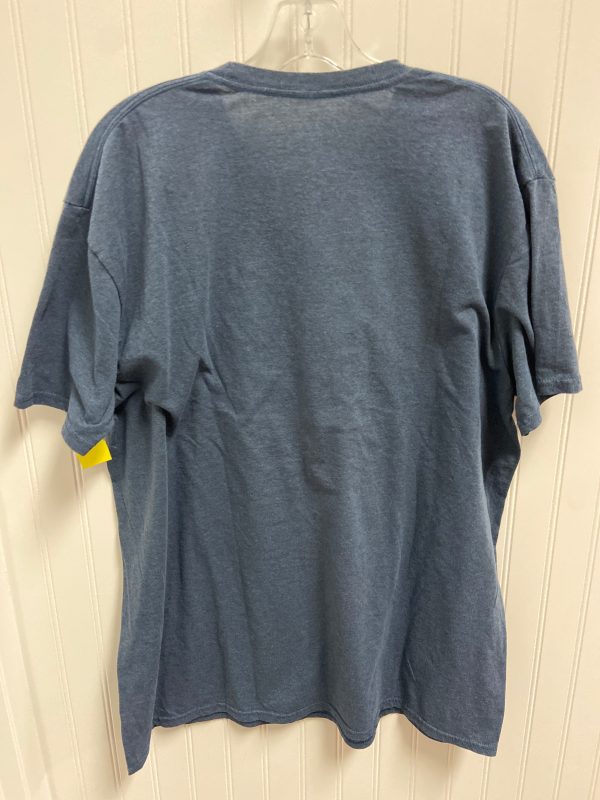 Top Short Sleeve Basic By Disney Store In Blue, Size: Xl Sale