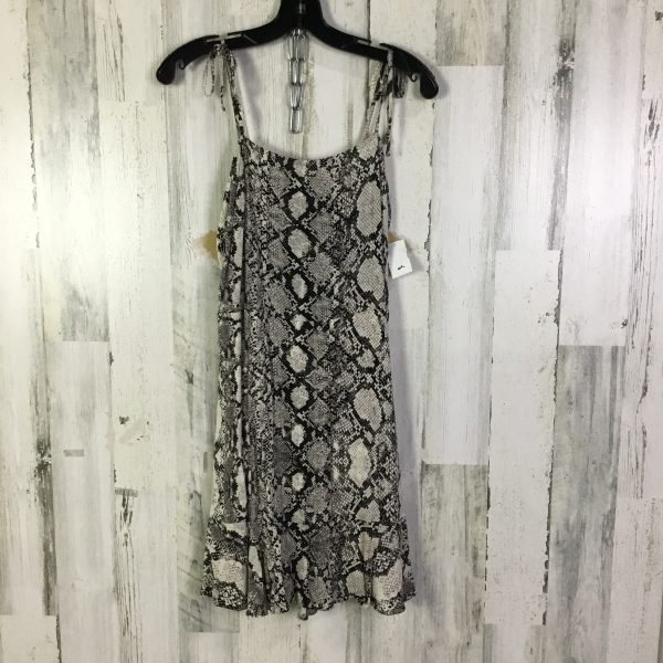 Dress Casual Short By Express In Snakeskin Print, Size: S Online Hot Sale