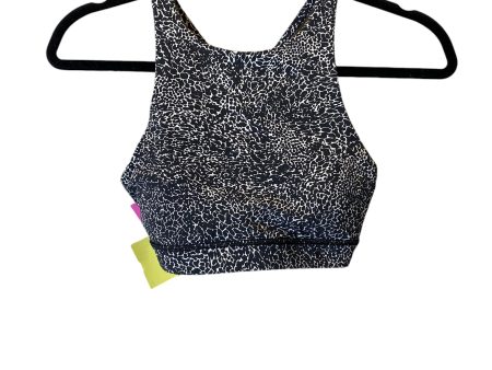 Athletic Bra By Lululemon In Black & White, Size: S For Sale