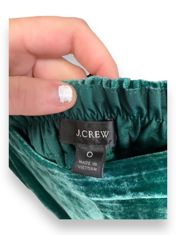 Pants Lounge By J. Crew In Green, Size: 0 Hot on Sale