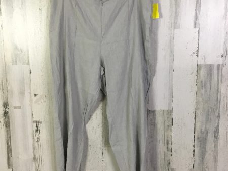 Pants Linen By J. Jill In Grey, Size: L Online Sale