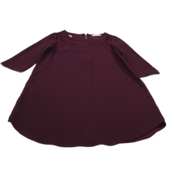 Dress Casual Short By Bb Dakota In Maroon, Size: S Online Hot Sale