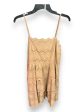 Dress Casual Midi By Express In Brown, Size: M Supply