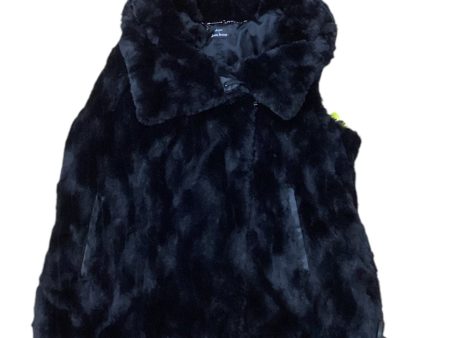 Vest Faux Fur & Sherpa By Dennis Basso Qvc In Black, Size: M Online Hot Sale