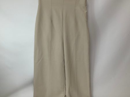 Pants Dress By Zara In Tan, Size: S For Cheap