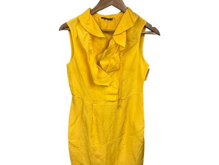 Dress Casual Short By Elie Tahari In Yellow, Size: S Online Sale