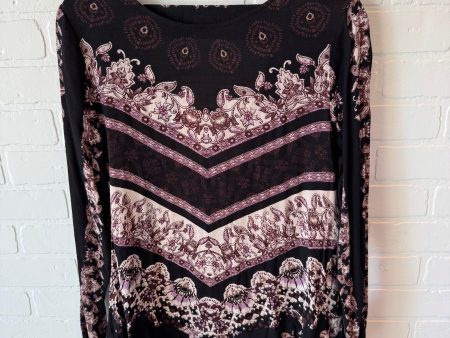 Dress Casual Short By Free People In Black & Cream, Size: S Fashion