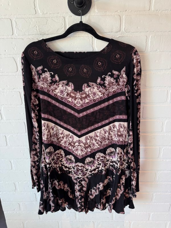 Dress Casual Short By Free People In Black & Cream, Size: S Fashion