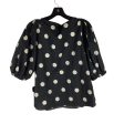 Top Short Sleeve Designer By Clothes Mentor In Black, Size: 2 Sale