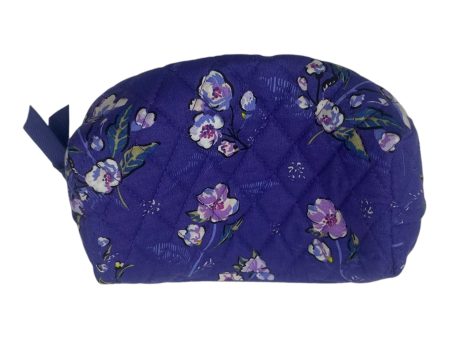 Makeup Bag By Vera Bradley In Purple, Size:Medium Fashion