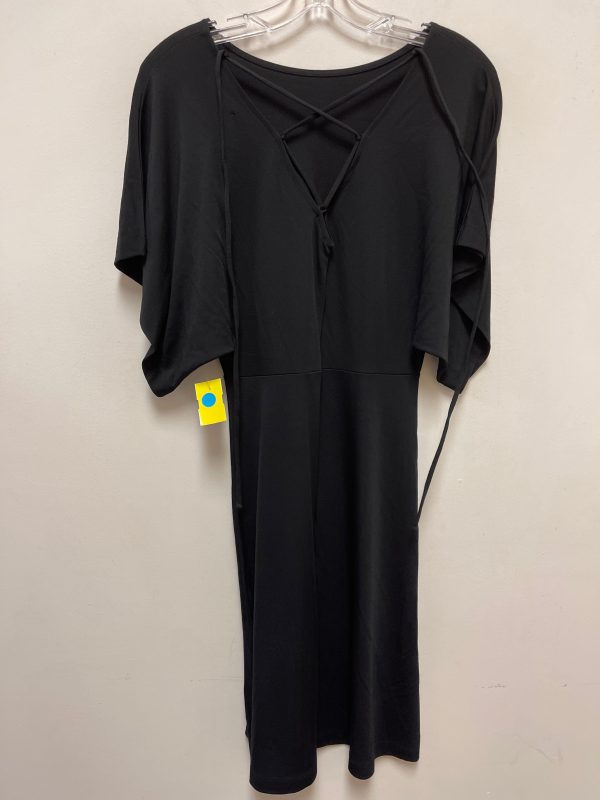 Dress Casual Midi By Gap In Black, Size: Xs Sale