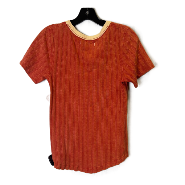 Top Short Sleeve By We The Free In Orange, Size: L Online now