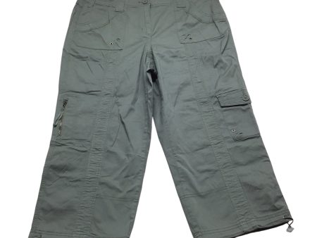 Pants Cargo & Utility By Style And Company In Green, Size: 16 Online