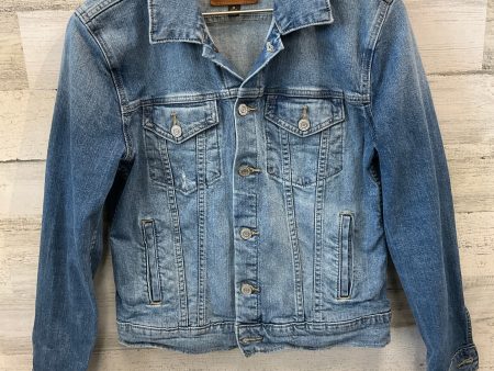 Jacket Denim By Lucky Brand In Blue Denim, Size: M For Discount