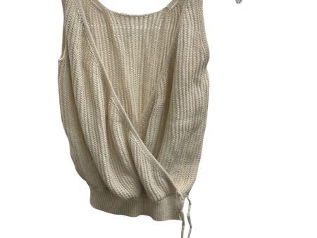 Vest Sweater By Clothes Mentor In Tan, Size: S For Discount