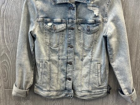 Jacket Denim By Maurices In Blue Denim, Size: S on Sale