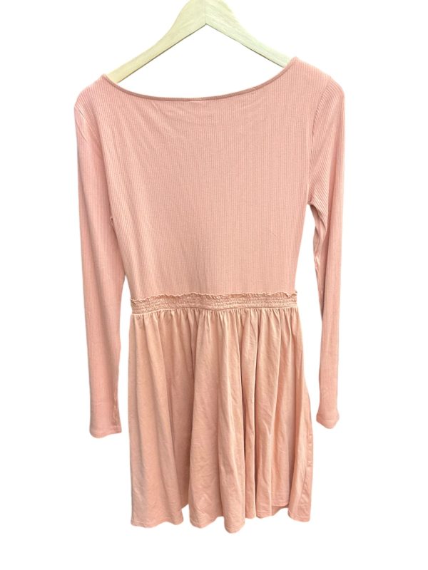 Dress Casual Short By Daily Practice By Anthropologie In Peach, Size: M For Sale