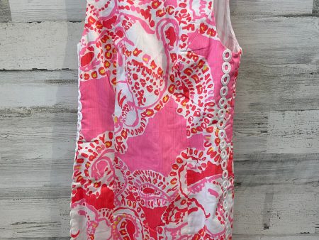 Dress Casual Midi By Lilly Pulitzer In Orange & Pink, Size: Xs Cheap