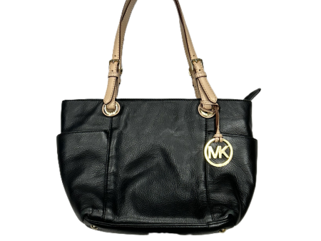 Handbag Leather By Michael By Michael Kors, Size: Medium Fashion