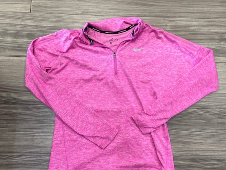 Athletic Sweatshirt Collar By Nike In Pink, Size: S on Sale