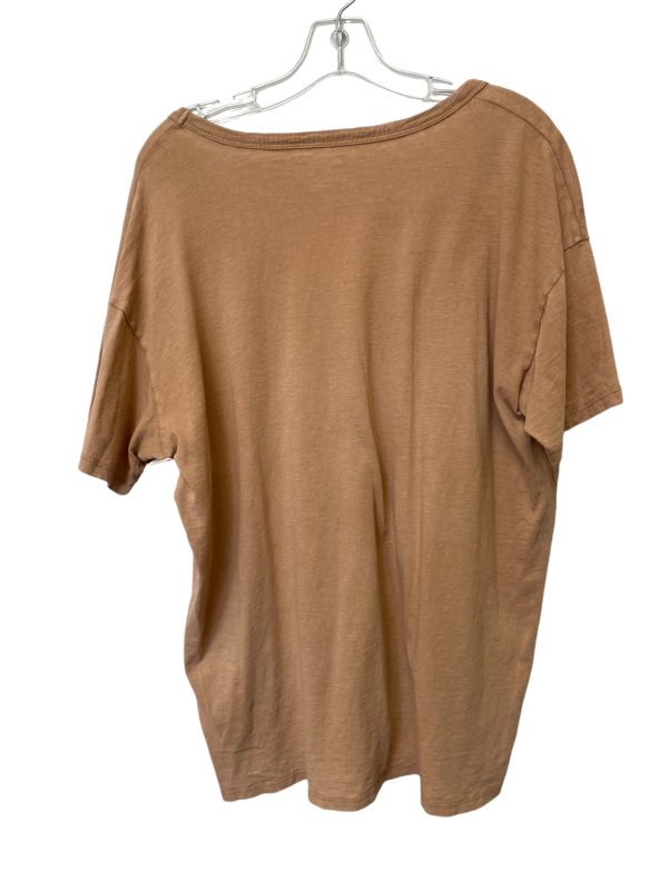 Top Short Sleeve Basic By Aerie In Orange, Size: M Discount