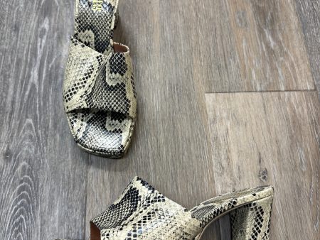 Shoes Designer By Paris Texas In Snakeskin Print, Size: 8 Hot on Sale