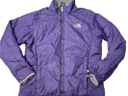 Coat Puffer & Quilted By North Face In Purple, Size: L Online