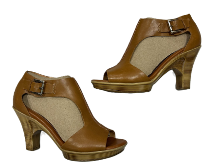 Shoes Heels Block By Sofft In Brown, Size: 7.5 Hot on Sale