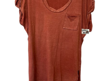 Top Short Sleeve Basic By Aerie In Red, Size: M For Discount