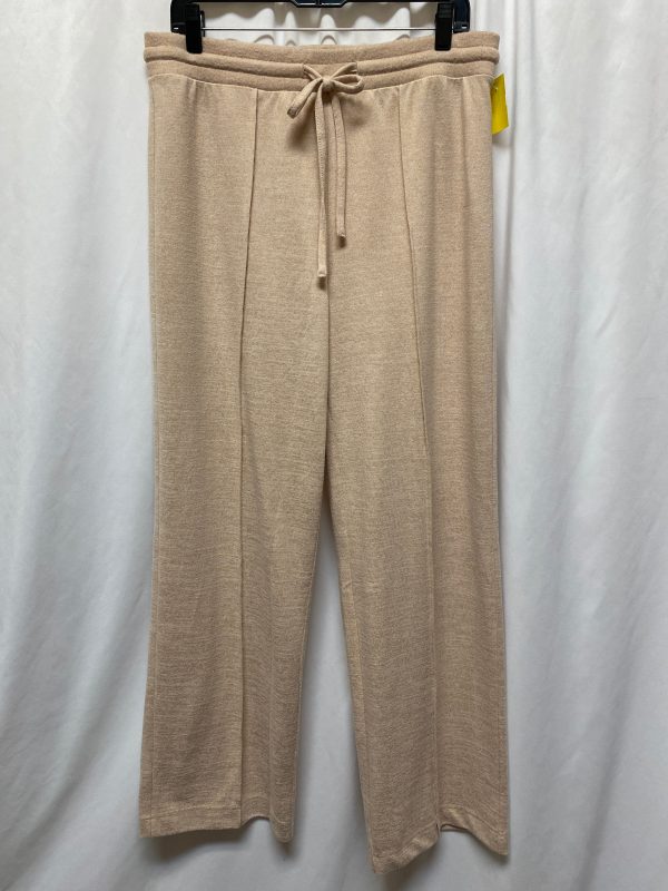 Pants Lounge By Clothes Mentor In Beige, Size: L Online Hot Sale