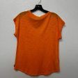 Top Short Sleeve Basic By Eddie Bauer O In Orange, Size: S Online